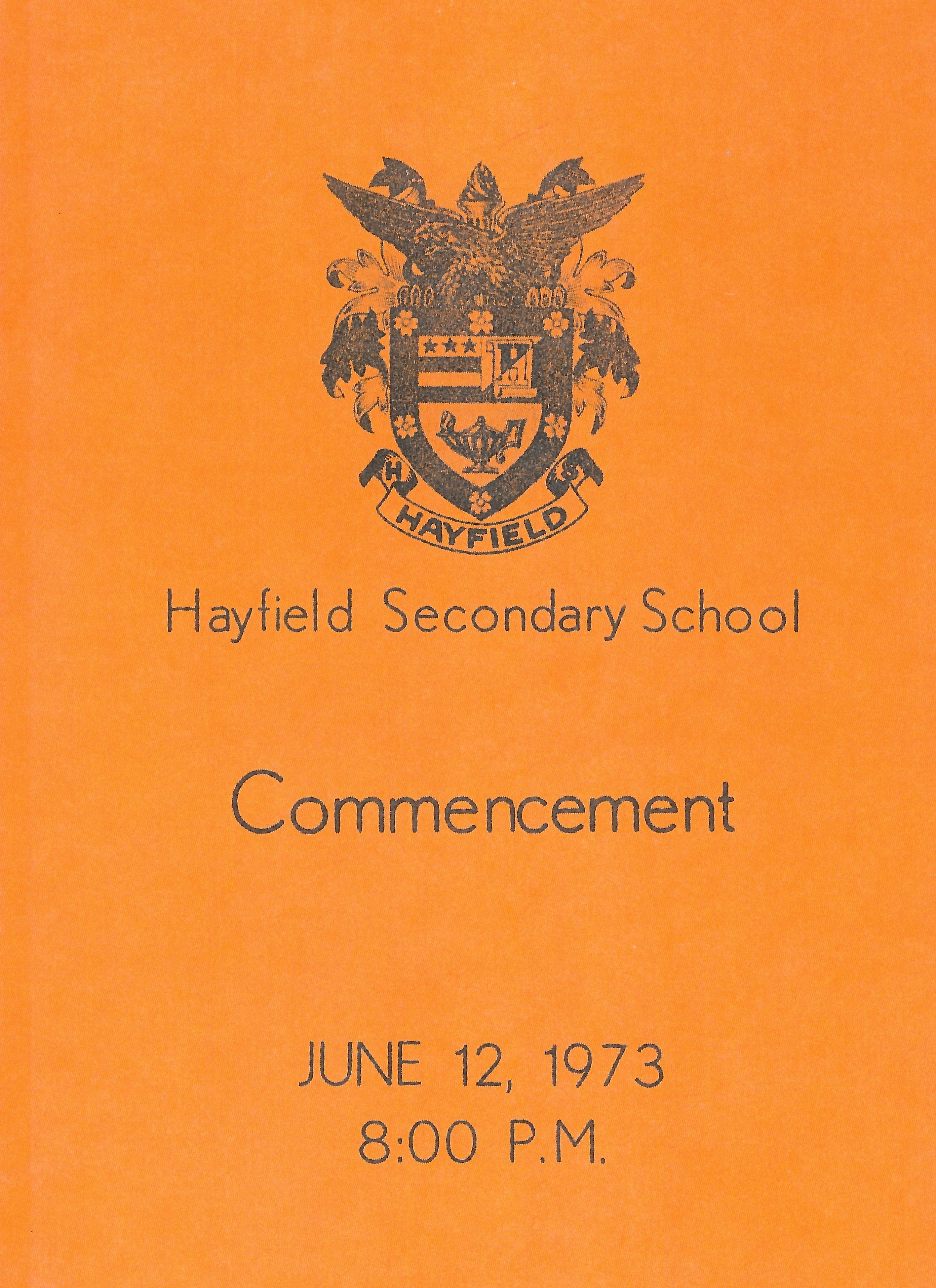 1973 Commencement