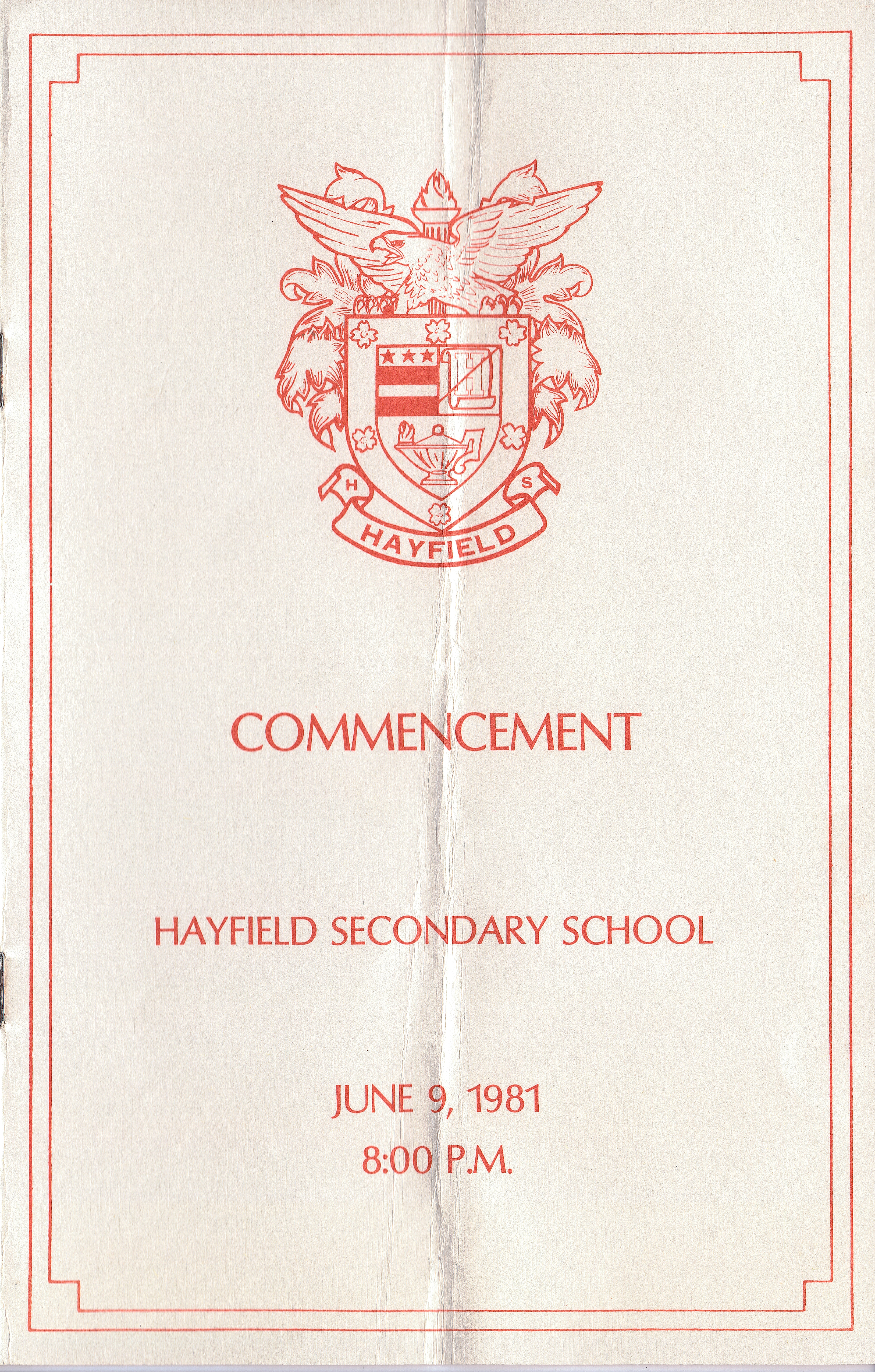 1981 Commencement