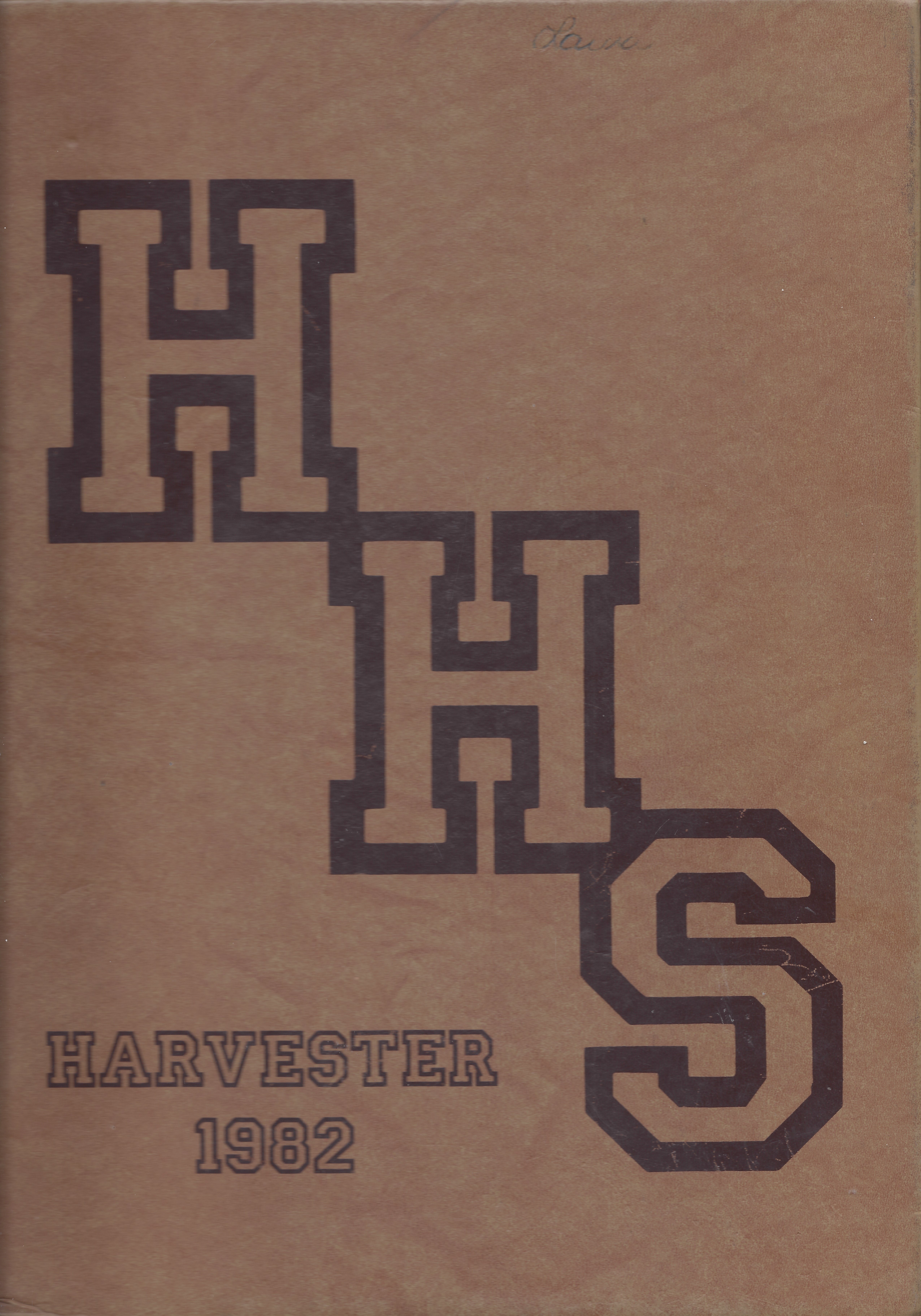 1982 Yearbook Cover