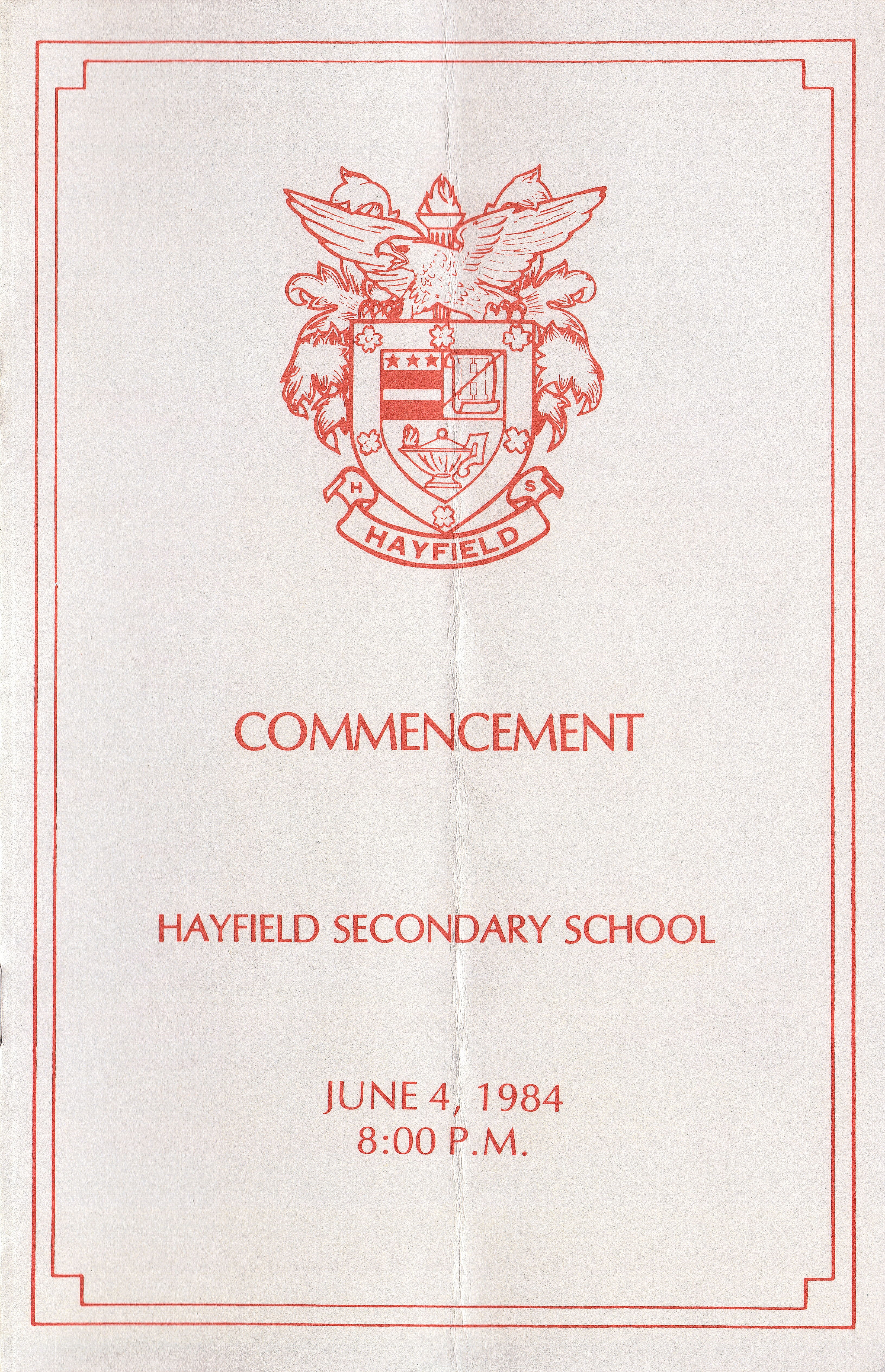 1984 Commencement